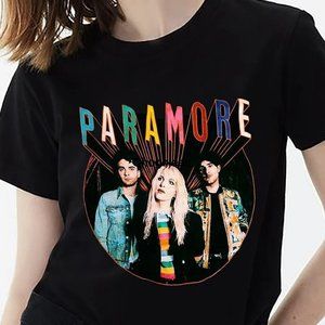Paramore Band Music T shirt The Rock Shirt To Fan Unisex Band Paramore Get Back